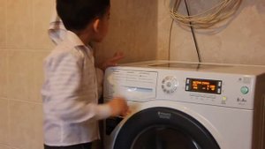 Гурген рассказывает про стиральную машинку Hotpoint ariston. Отжим