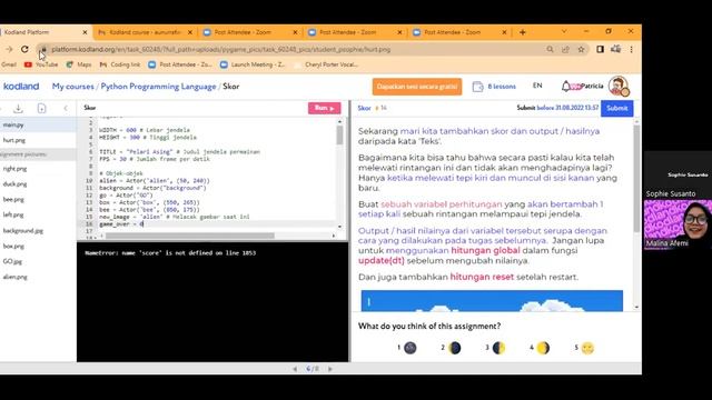 Phyton Coding With Sophie смотреть онлайн