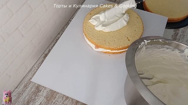 Сборка торта Глобус кремовый