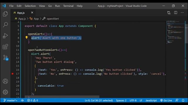 React Native Alert and Button | #7 React Native Tamil Tutorial for Beginners