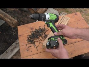 Бесщеточная аккумуляторная ударная дрель-шуруповерт Greenworks GD24DD60. Обзор и тестирование