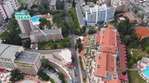 Sunny Beach, Bulgaria, second line of hotels, part II