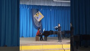 Романик Богдан,15років.   Перголезі.Концерт для флейти з оркестром G dur,ll i lll частини.