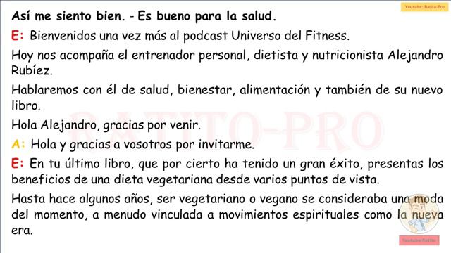 Learn Spanish - B1- Diálogos y conversaciones en español смотреть онлайн