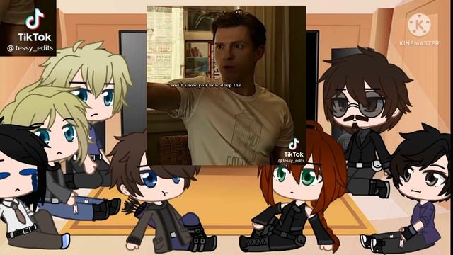 Avengers react to Peter (+Team red and others) смотреть онлайн