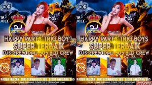 DJ VEE NOUNA party trio super terbaik RADEN FAUZAN vs DIKI FERNANDES 188 Also SODIK BARBARA 36