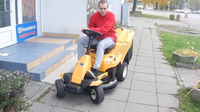 Садовый трактор Cub Cadet Minirider CC 114 TA обзор