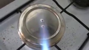 Горение воды без катализатора