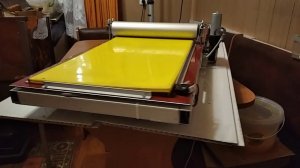 стол для прокатки матрицы