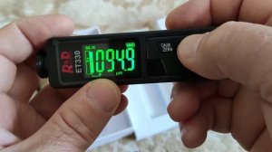 Калибровка толщиномера ET 330