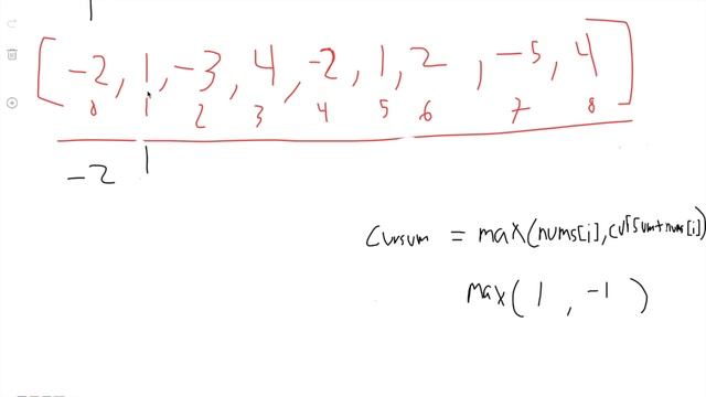 LeetCode 53. Maximum Subarray (java) смотреть онлайн