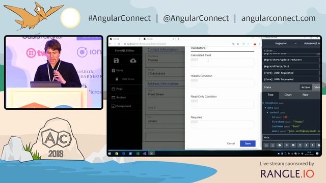 Dynamic reactive forms with GraphQL | Juan Stoppa | AngularConnect 2018 смотреть онлайн