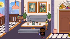 где можно найти крампета , алмазы, сноу борд / Toca Boca/Toca Boca World