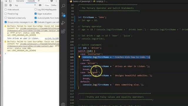 basics of javascript part 4 switch statement