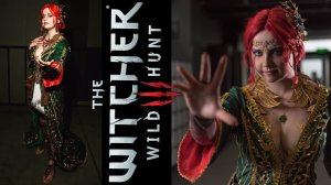 Косплей Трисс Меригольд (DLC Кровь и вино) Kagura_mi (Witcher 3 Triss DLC Cosplay) Epic Con 2022