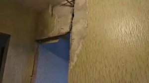 Работа по демонтажу бетонной стены не являющейся несущей.