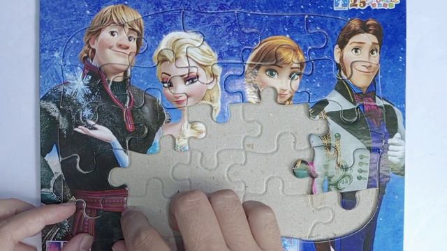 Frozen Elsa, Anna, Kristoff & Hans, Puzzles Games- puzzles for kids | Hello Puzzles смотреть онлайн