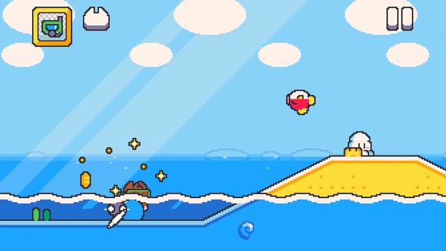 Super Cat Tales 2: World 2-? - Sand Castles (All Bells) IOS Gameplay Walkthrough (HD) смотреть онлайн