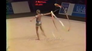 Olga KAPRANOVA (RUS) ribbon - 2003 Thiais EF (incomplete)
