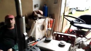 Первый запуск tz4k14 с двигателем 1,6д