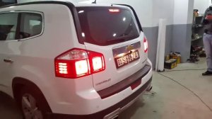 Переделка обычная фара на светодиодный Chevrolet Orlando