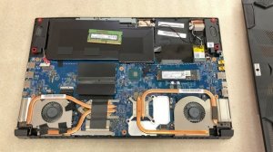 Разборка и обзор внутреннего устройства ноутбука MSI GF75. Disassembly and review inside MSI GF75.