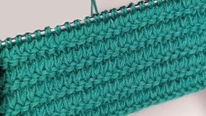 Плотный узор спицами. Простой узор спицами для тёплых изделий