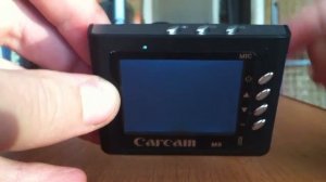 глюки видеорегистратора carcam m8  без карты