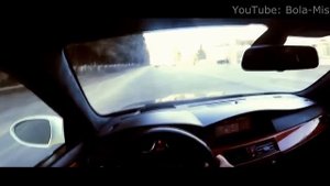BMW M5 E60 - Быстрая езда по городу.