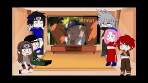 Реакция друзей Наруто на Наруто обучается режиму отшельника