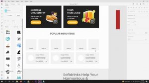 Restaurant Website Design Tutorial (XD Tutorial) | Wireframe to UI design in XD | UI Design Tutoria