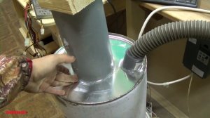 Самодельный циклон для ЧПУ. БЕЗ пылесоса