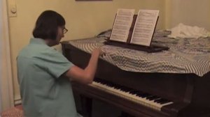 Sarabande, J.S. Bach French Suite No. 5 in G, BWV 816, Elaine Comparone, Piano