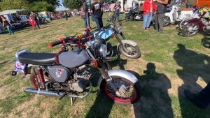 Старинные мотоциклы на ретрофестивале. Заключительная часть.