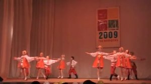 Русский танец для школьников