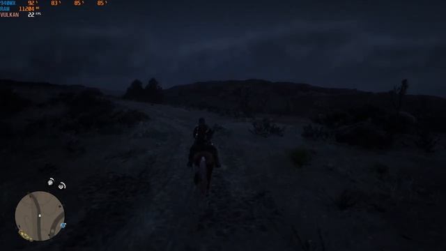 940MX + I5-7200U Red Dead Redemption 2 Game Test смотреть онлайн