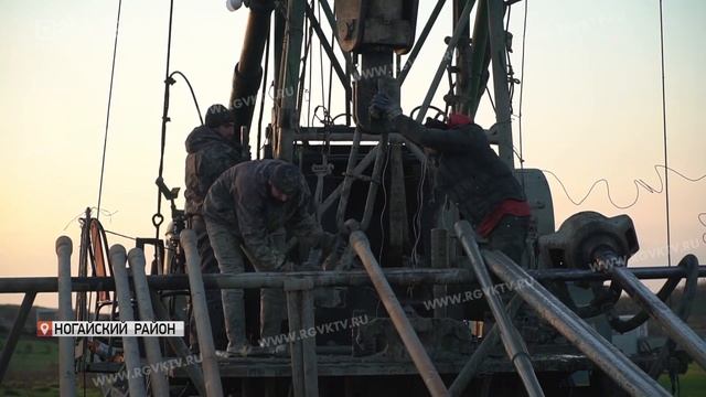 В Ногайском районе откроют артезианскую скважину