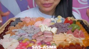 ASMR SUGAR CANDY MOCHI GUMMY (SOFT CHEWY EATING SOUNDS) *Japanese SWEETS | SAS-ASMR