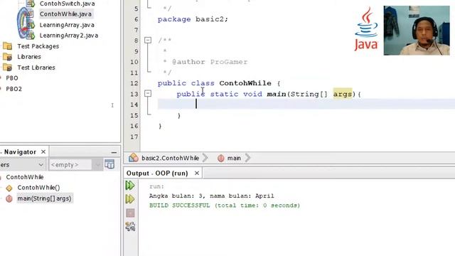 Java - Oracle #7a - Control Flow - while Statement - Teori Praktikum смотреть онлайн