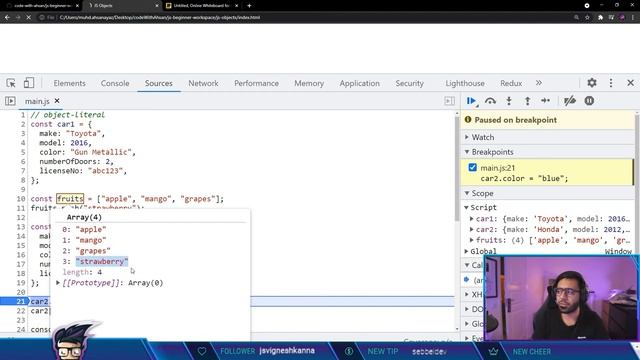 05 - JavaScript Objects | JavaScript Beginners  Series 2021