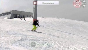 Шаолинь с проскальзыванием лыж