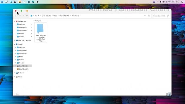 اجعل ويندوز ١١ يشبه MacBook || Make Windows 11 Look Like MacOS смотреть онлайн