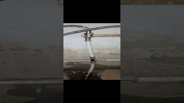 Устранение протечки воды в металлопластиковой трубе в полу под стяжкой Часть 2.