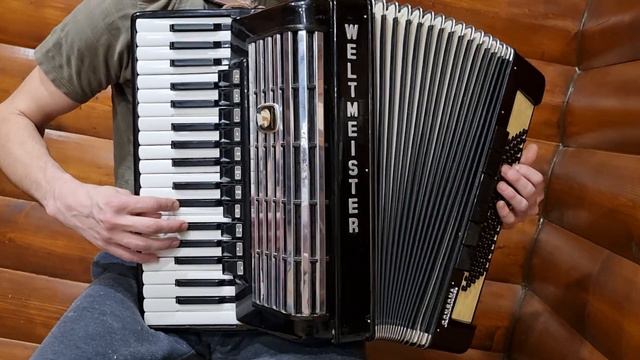 Демонстрация аккордеона Weltmeister Consona 7/8. смотреть онлайн