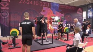 Качалин Андрей строгий подъем на бицепс 82,5 кг св 71,30 кг