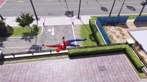 GTA 5 SPIDERMAN Ragdolls & Parkour Fails Episode 07 (Euphoria Physics)
