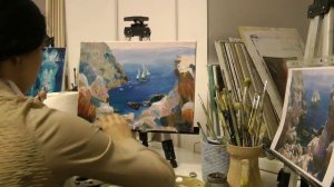 Мастер-класс "Картина маслом в интерьер". Живопись с нуля спб