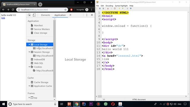 JavaScript 16: Apps installation, client storage and cookies смотреть онлайн