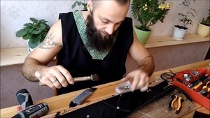 Работаем с кожей подручным инструментом. Как смонтировать люверсы и хольнитены.