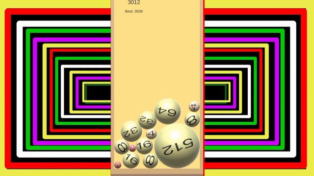 🥐 🏈 3D Roll Ball - 2048 Merge Puzzle 🧩 gameplay mobile New Update cool game video